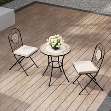 Mosaic Bistro Set Outdoor