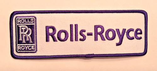 Rolls royce patch iron sew - rolls,