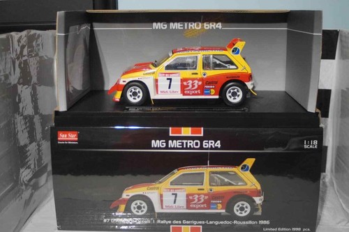 Sunstar metro 6r4 rallye - mg,