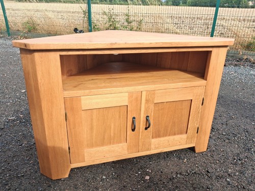Solid oak corner - oak, unit