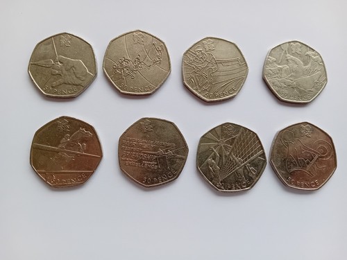 50p coin olympic job lot - coin,