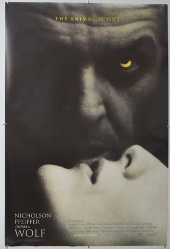 Wolf original one sheet - wolf,