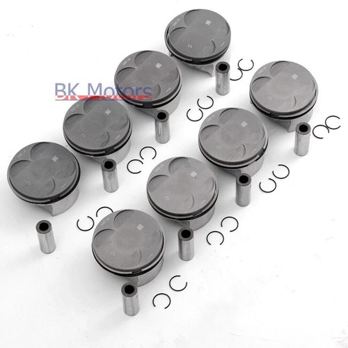 8pcs engine pistons - engine, w/