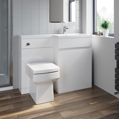Bathroom vanity unit - unit, basin