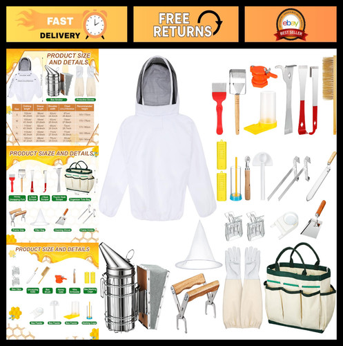 Pcs beekeeping starter kit - 30,
