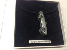 Bond Equipe 2Lt Convertible ref31 Car on Black Cord Necklace Handmade 41CM