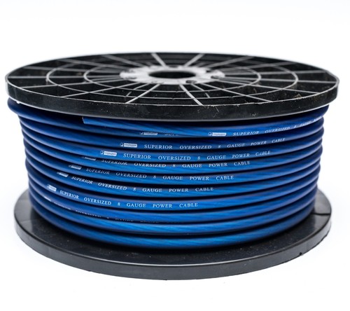 Gauge cca blue power cable - gauge,