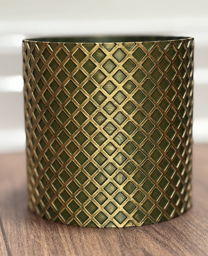 Art deco geometric planter - deco,