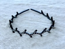 18K Black Gold Wedding Tiara