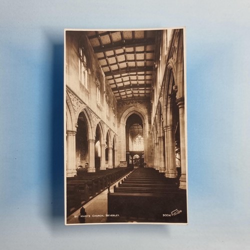 Beverley postcard c1930 real - beverley,
