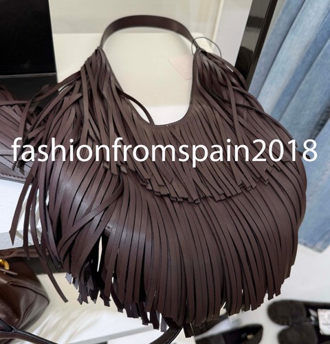 Zara new woman fringed shopper - zara,