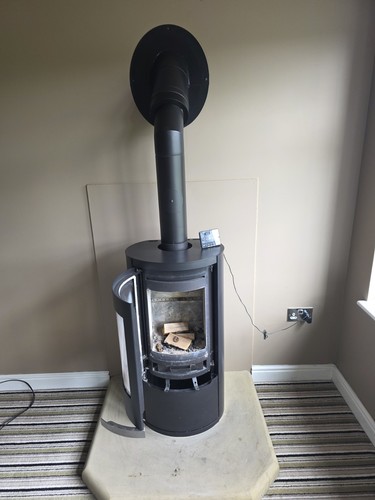 Log burner fire wood - burner,