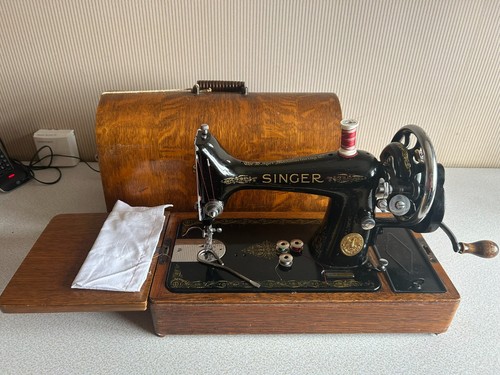 Singer 99k hand crank sewing - crank,