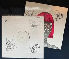 Feeder - Tallulah Limited Signed Test Pressing No 40/50 and signed white vinyl