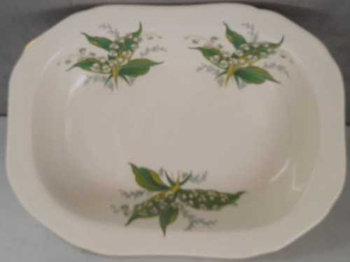 Vintage palissy white flower - vintage,