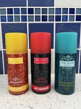 3x EMPTY Ted Baker Various Deodorant Body Spray Cans Discontinued  EMPTY