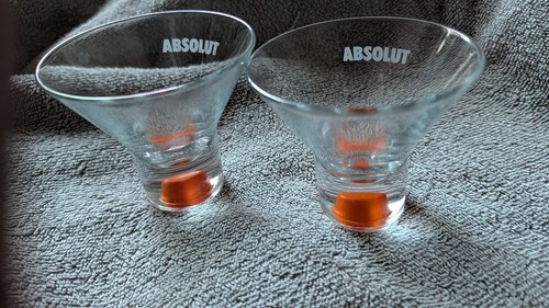 Absolut vodka stemless martini - vodka,