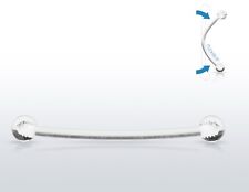 Bioflex scaffold bar industrial piercing retainer pregnancy surgery bar