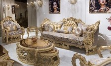 Italian Baroque Style Sofa Set