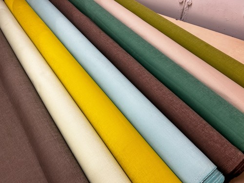 Plain brushed cotton - , fabric