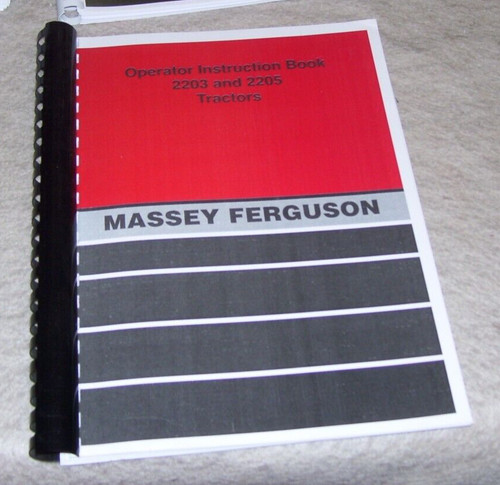 Massey ferguson operator - massey,