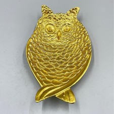 Jewelry Dish Vintage Owl Shape