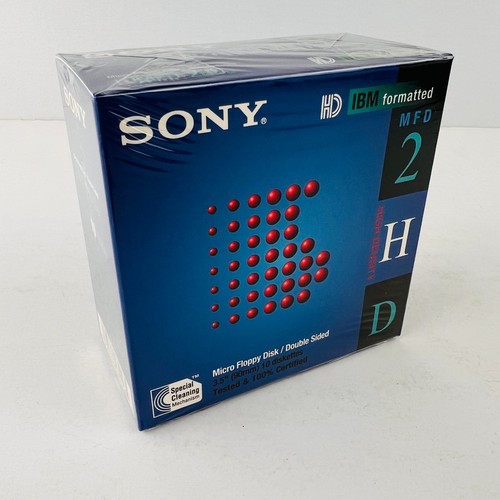 Vintage sony 2hd ibm - sony,