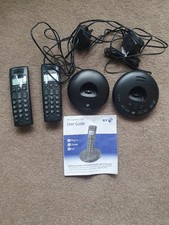 BT Graphite 2500 2 Pack Digital Cordless Handsets With Cables And User Guide