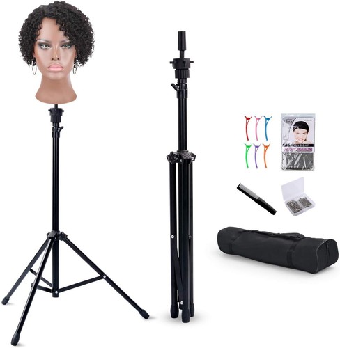 Reinforced wig stand tripod - stand,