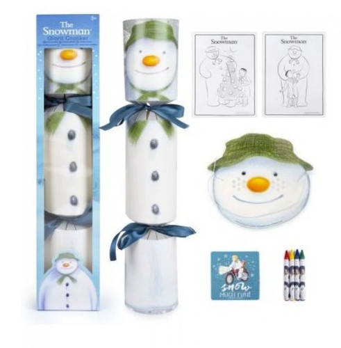 55cm snowman christmas cracker - snowman,