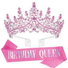 Birthday Queen Tiara & Sash