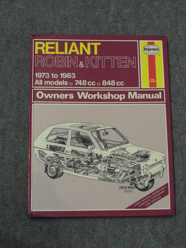 Haynes reliant robin - haynes, &