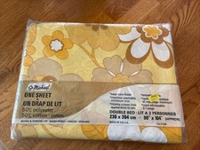 St Michael Flat Sheet Orange