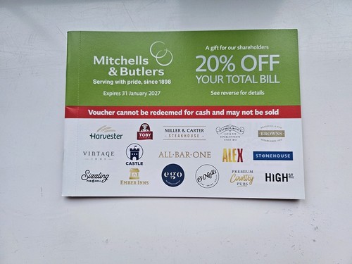 Mitchells butlers - mitchells, &
