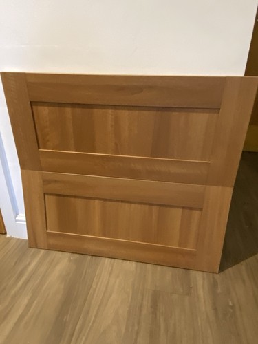 Walnut colour drawer front - colour,