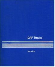 DAF 95 SERIES TRACTOR UNIT & RIGID TRUCK FACTORY WORKSHOP MANUAL (2x VOL SET)