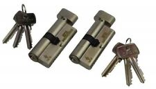 Static Caravan Door Lock Barrel Cylinder Lock For Caravans 1 Pair On Same Key 