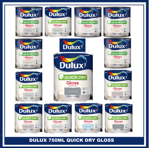 Dulux quick dry gloss paint - quick,