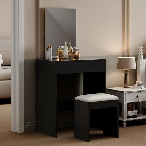 Dressing table set mirror - table,