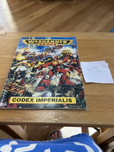 Vintage warhammer 40k codex - warhammer,