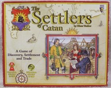 THE SETTLERS OF CATAN Mayfair Games 483 COMPLETE 33492
