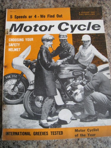 Motorcycle aug 1962 safety - motorcycle,