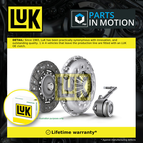 Clutch kit 3pc - kit,