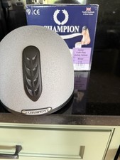 Champion X-Air Plus Jockey Helmet Junior 1 1/2 Silver - With Box, Bag & 2 Silks