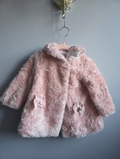 Mayoral Faux Fur Coat Size