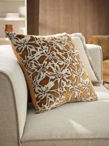 Ochre yellow 50cm velvet - 50, x