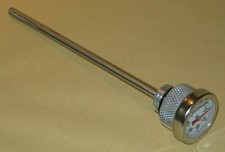 Oil temperature gauge for