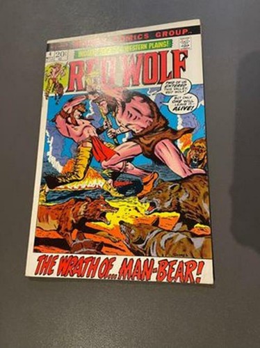Red wolf back issue - -,
