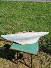 Large wooden pond yacht - wooden,