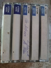 TDK AD  C-60-90  blank Cassette Tapes (5)